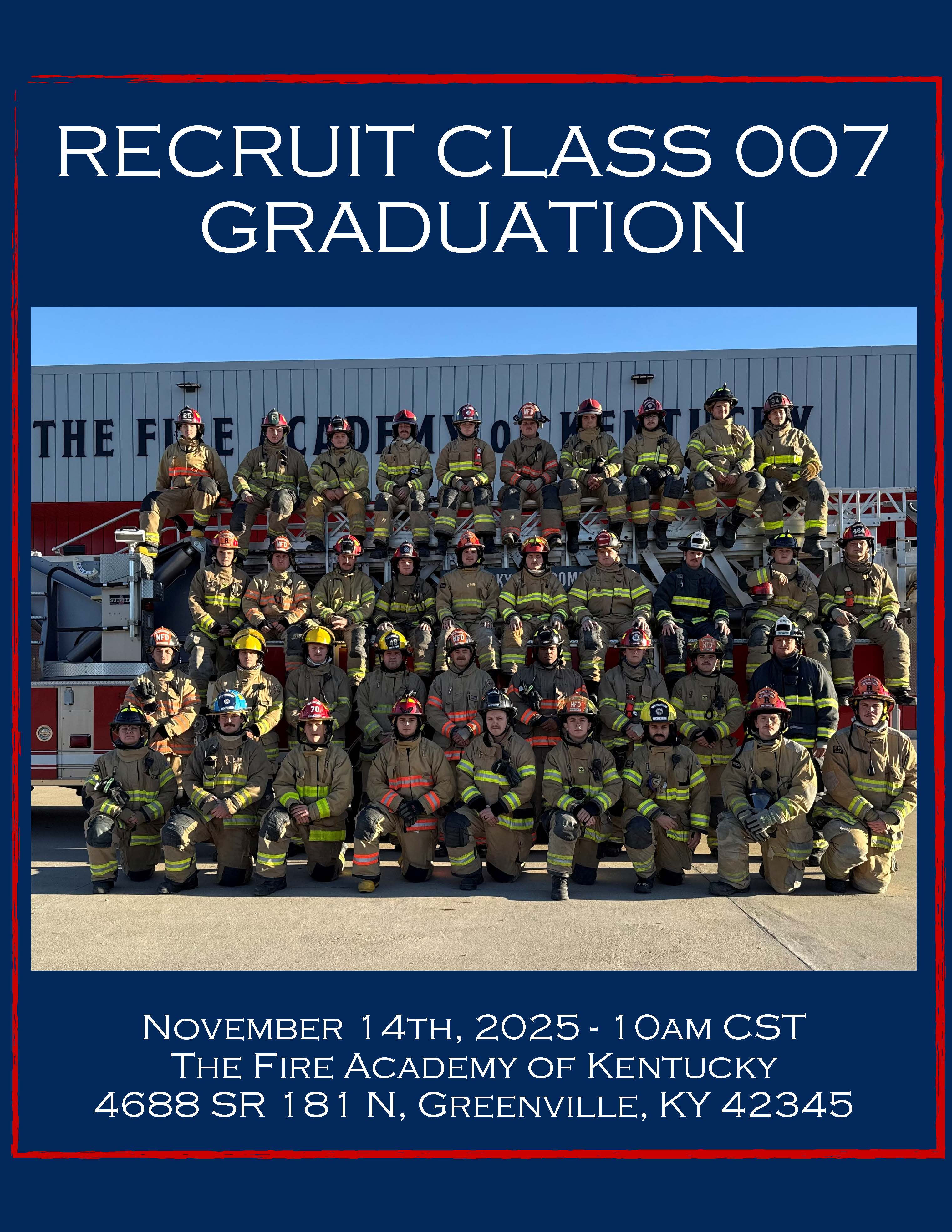 class 007 graduation